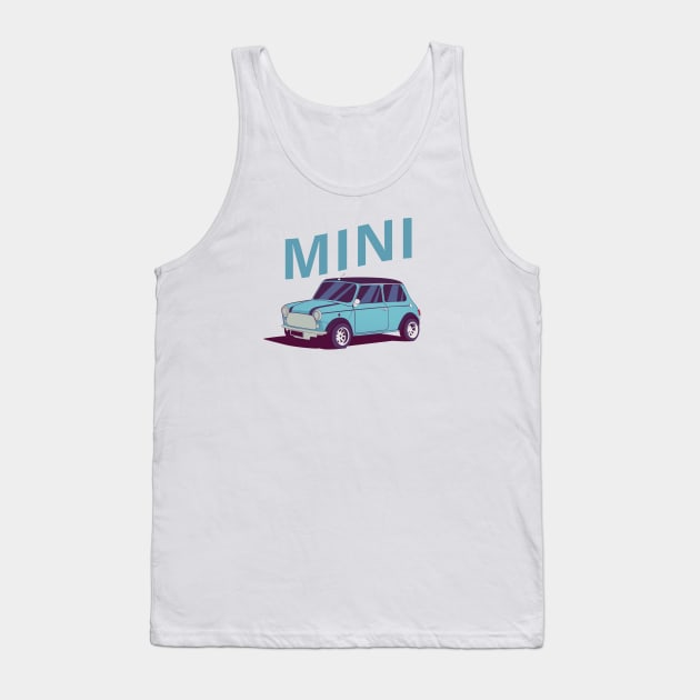 mini cooper Tank Top by enimu